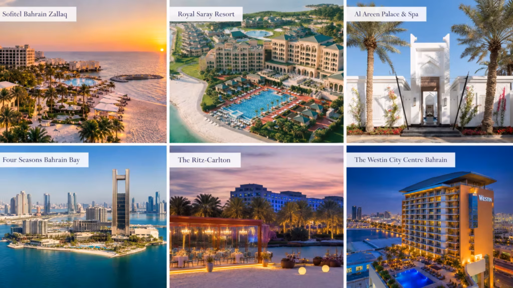 Luxury Bahrain wedding venues and resorts